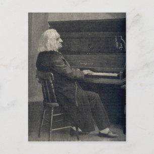 Postal Franz Liszt