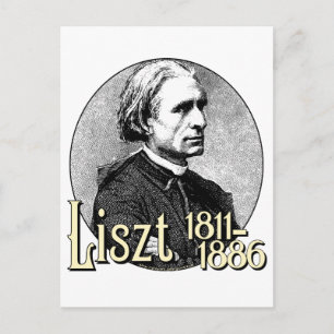 Postal Franz Liszt