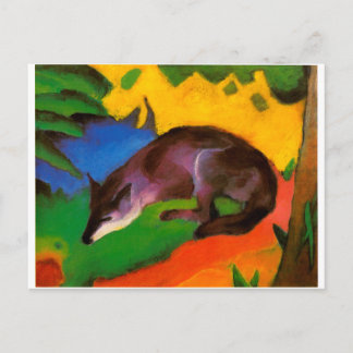 Postal Franz Marc Blue Fox