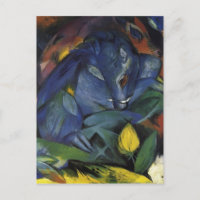 Franz Marc - Cerdos salvajes (Boar y cerda)