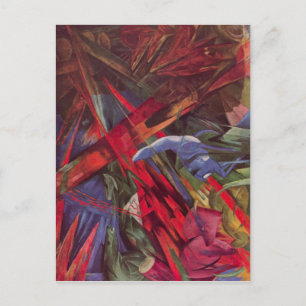 Postal Franz Marc - Destinos animales