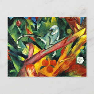 Postal Franz Marc - El mono pequeño