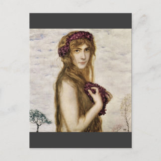 Postal Franz von Stuck - Primavera