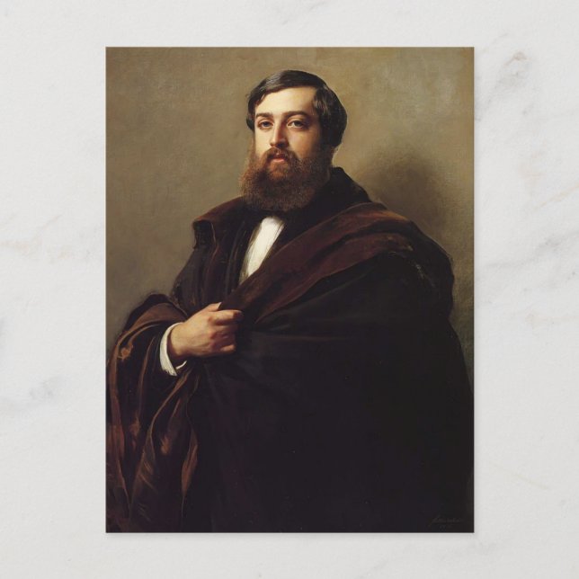 Postal Franz Winterhalter-Alfred Emilien (Anverso)