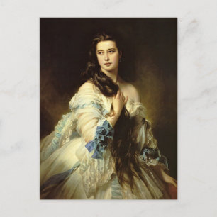 Postal Franz Winterhalter - Barbara Dmitrievna Mergassov