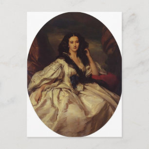 Postal Franz Winterhalter-Wienczyslawa Barczewska