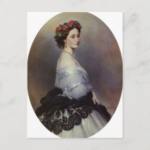 Postal Franz Xaver Winterhalter - Princesa Alicia de Ingl