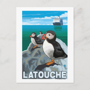 Postal Frascati & Barco de Crucero - Latouche, Alaska