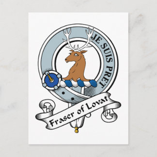 Postal Fraser de Lovat Clan Badge