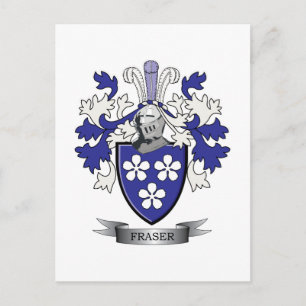 Postal Fraser Family Crest Coat.
