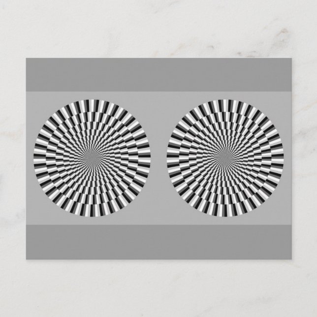 Postal Fraser-WilcoxIllusion (Anverso)