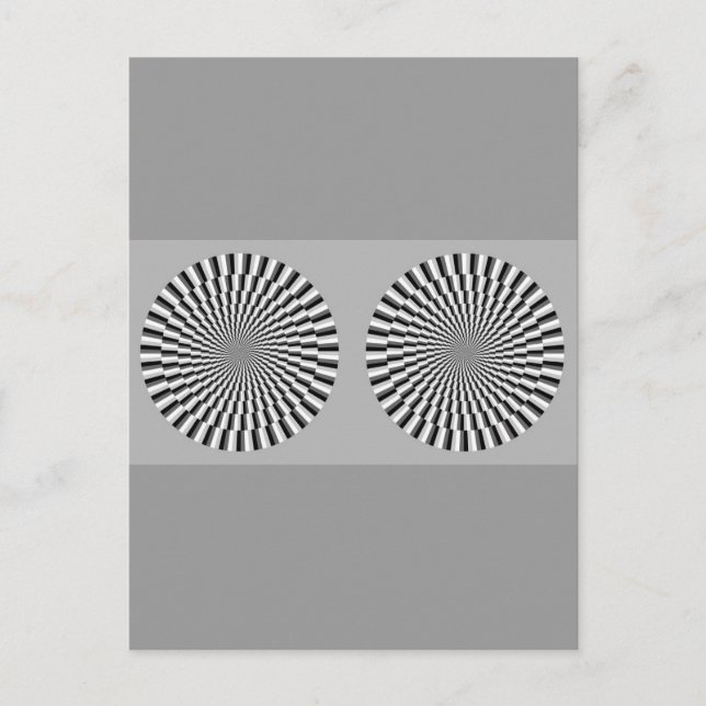 Postal Fraser-WilcoxIllusion (Anverso)