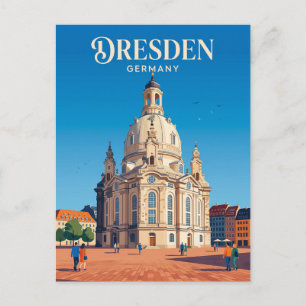 Postal Frauenkirche Alemania