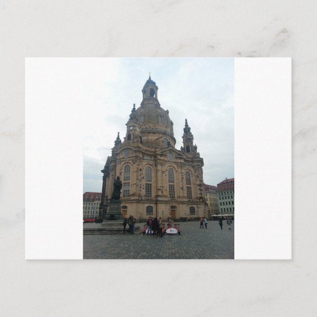 Postal Frauenkirche Dresden (Anverso)