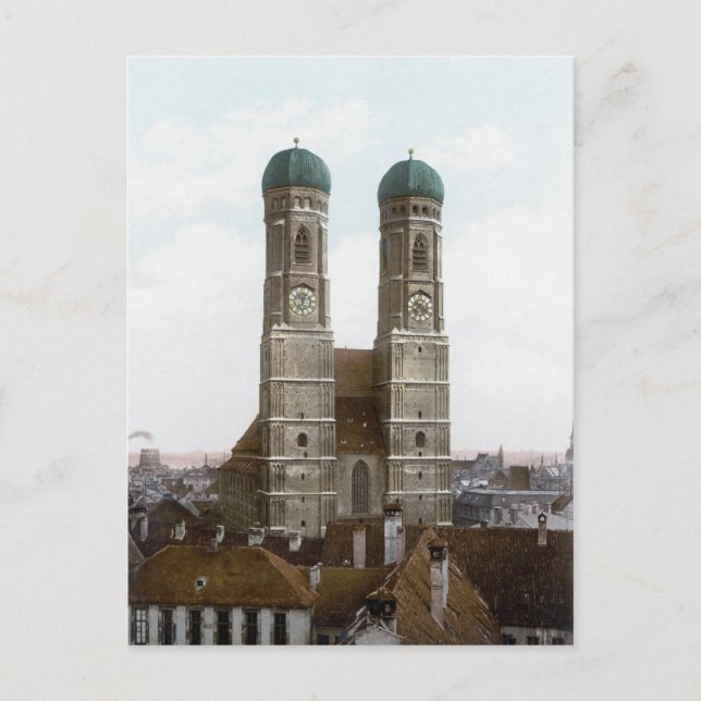 Postal Frauenkirche München (Anverso)