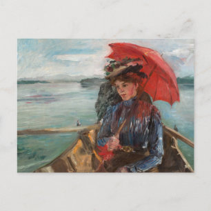Postal Fräulein Heck   Lovis Corinth