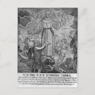 Postal Fray Junipero Serra