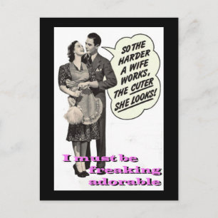 Postal "Freakin adorable "