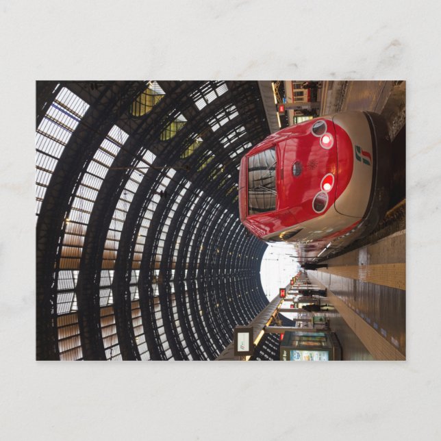 Postal Frecciarossa (Anverso)