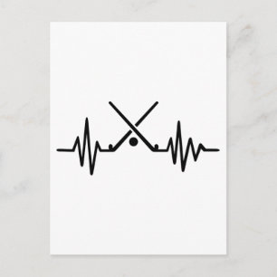 Postal Frecuencia de hockey sobre hierba