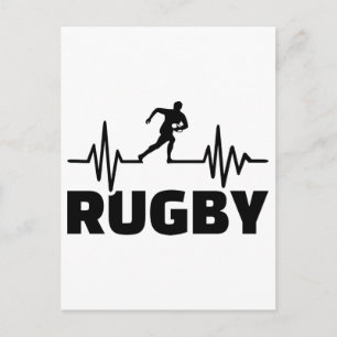 Postal Frecuencia de rugby