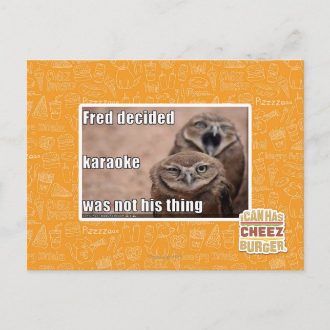 Postal Fred decidía (Anverso)