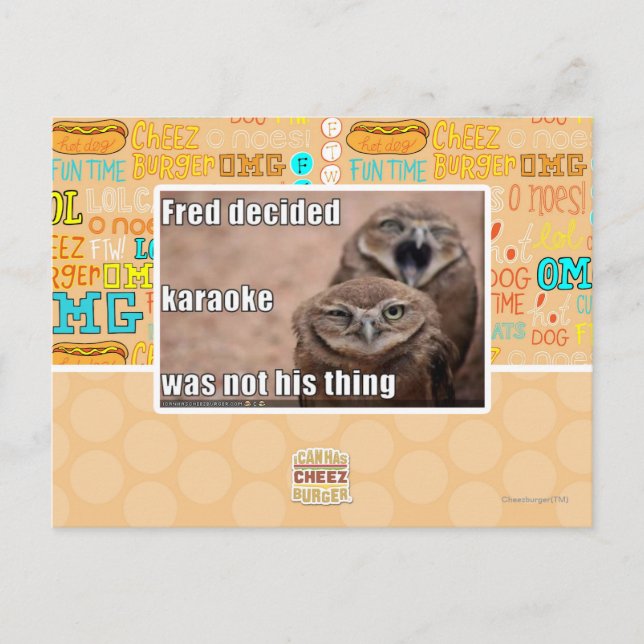 Postal Fred decidió (Anverso)