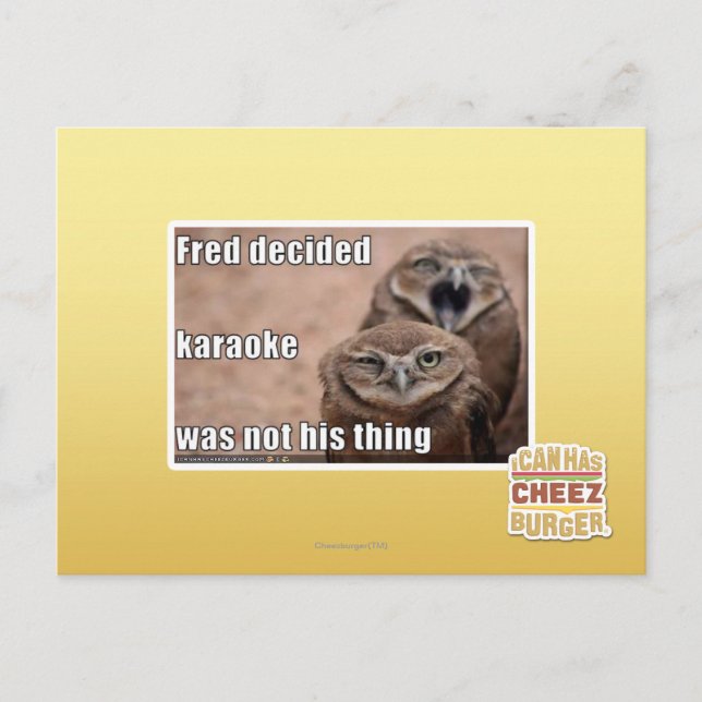 Postal Fred decidió (Anverso)