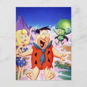 Postal Fred Flintstone Debajo De Un Spell