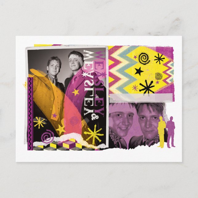 Postal Fred y George Weasley (Anverso)