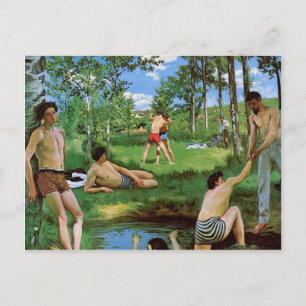 Postal Frederic Bazille-Bathers (Escena De Verano)