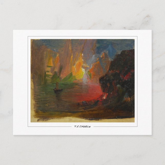 Postal Frederic Edwin Church #15 - Arte Refinado (Anverso)