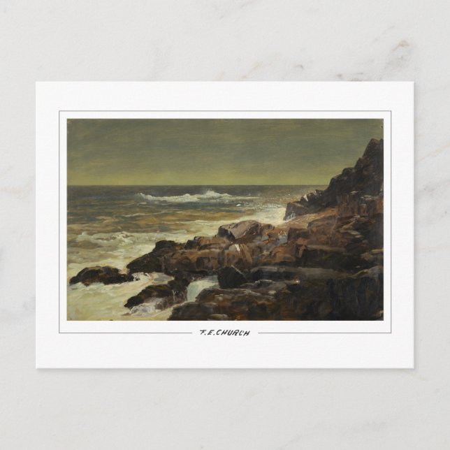 Postal Frederic Edwin Church #190 - Arte Refinado (Anverso)