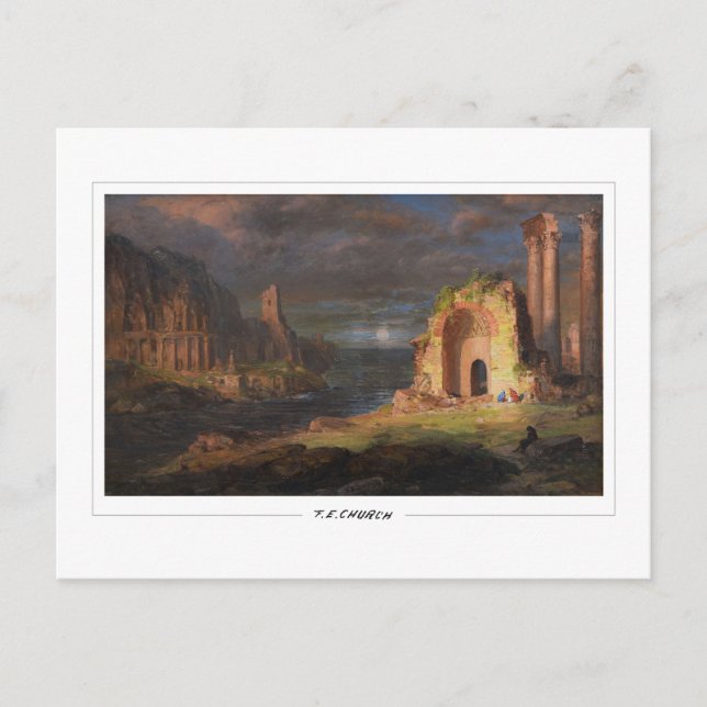 Postal Frederic Edwin Church #29 - Arte Refinado (Anverso)