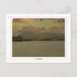 Postal Frederic Edwin Church #396 - Fine Art
