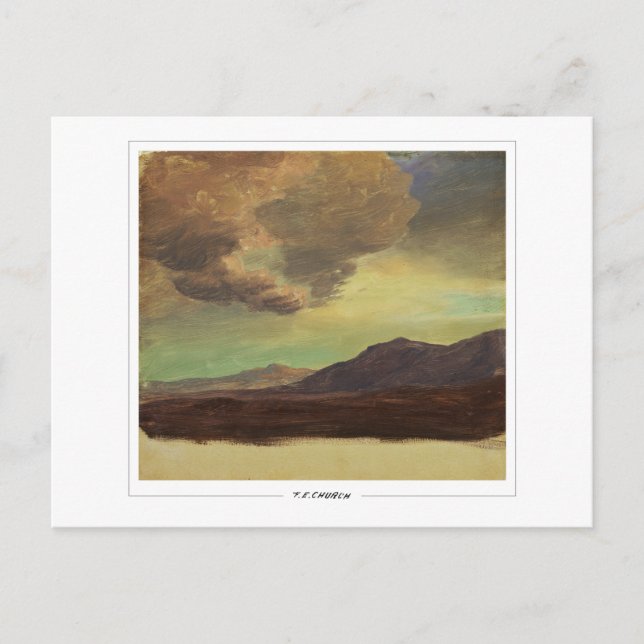 Postal Frederic Edwin Church #477 - Fine Art (Anverso)