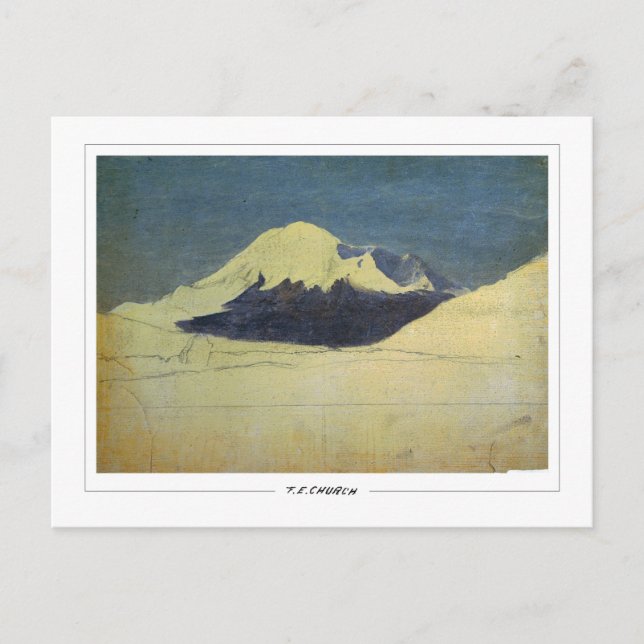 Postal Frederic Edwin Church #510 - Arte Refinado (Anverso)