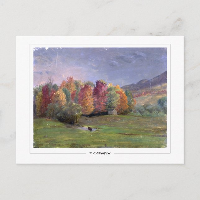 Postal Frederic Edwin Church #694 - Fine Art (Anverso)