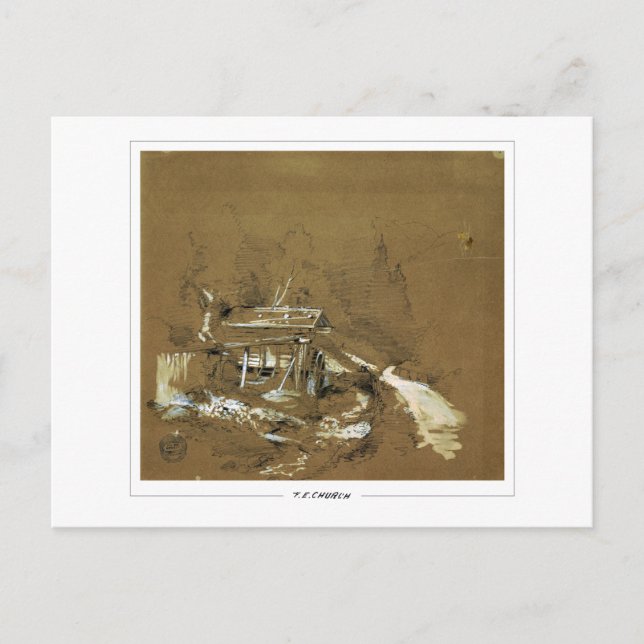 Postal Frederic Edwin Church #715 - Fine Art (Anverso)