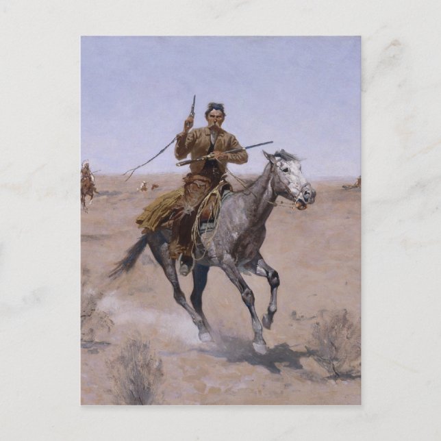 Postal Frederic Remington Art (Anverso)