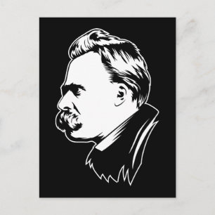 Postal Frederich Nietzsche Portrait Mousepad