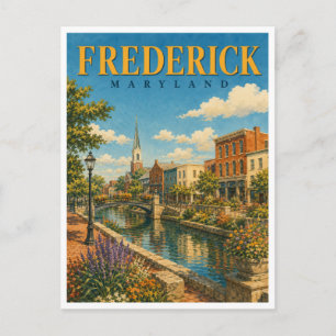 Postal Frederick Maryland Carroll Creek GeoSaga