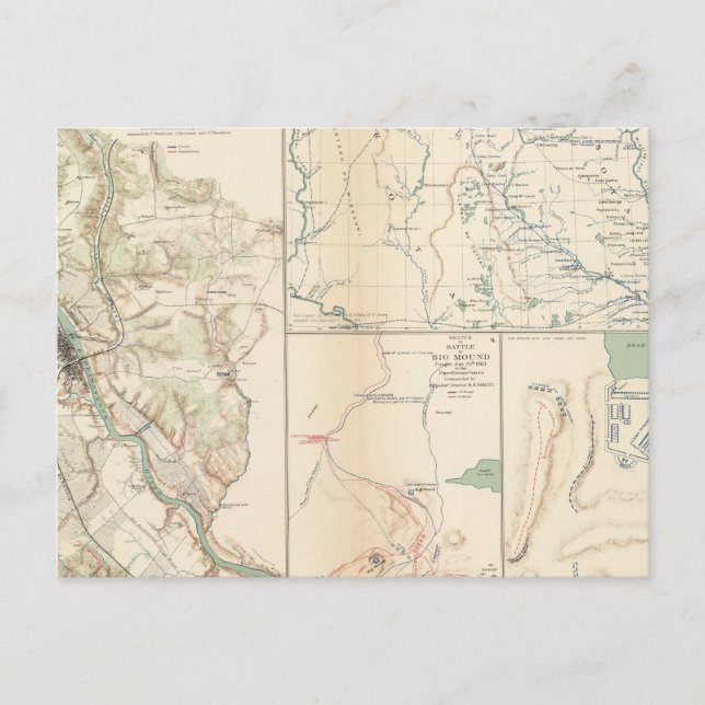 Postal Fredericksburg (Anverso)