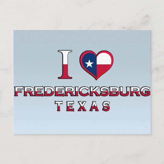 Postal Fredericksburg, Texas (Anverso)