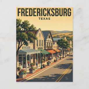 Postal Fredericksburg, Texas EE. UU.