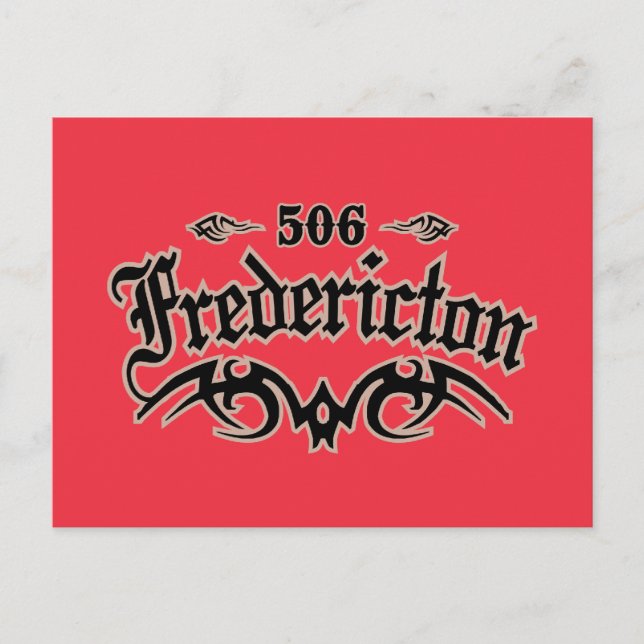Postal Fredericton 506 (Anverso)