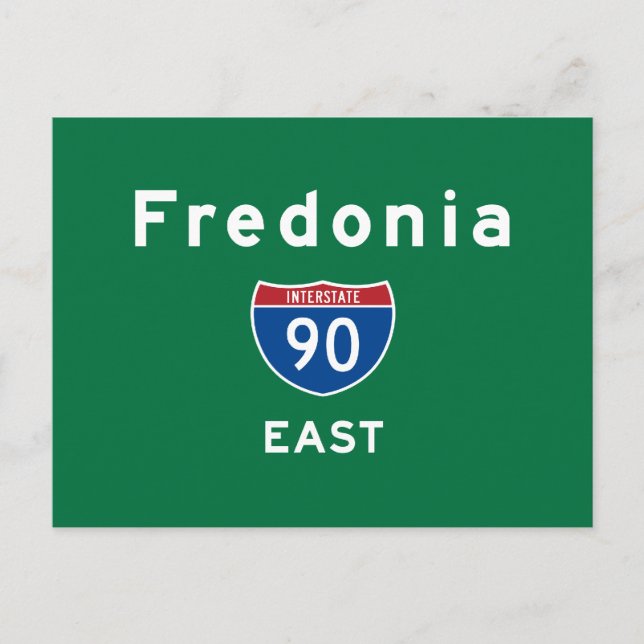 Postal Fredonia 90 (Anverso)
