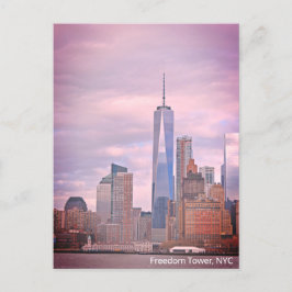 Postal Freedom Tower desde el ferry de Staten Island NYC