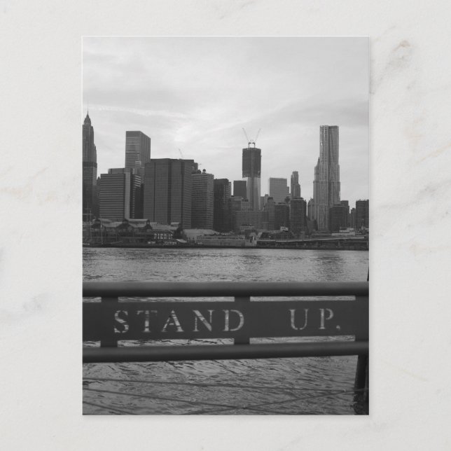 Postal Freedom Tower New York City - Postcard "STAUP" (Anverso)