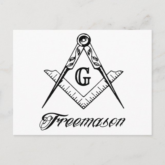 Postal Freemason (Anverso)